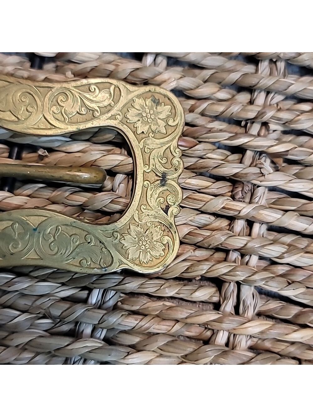 Victorian vintage belt buckle - Picture 2 of 3
